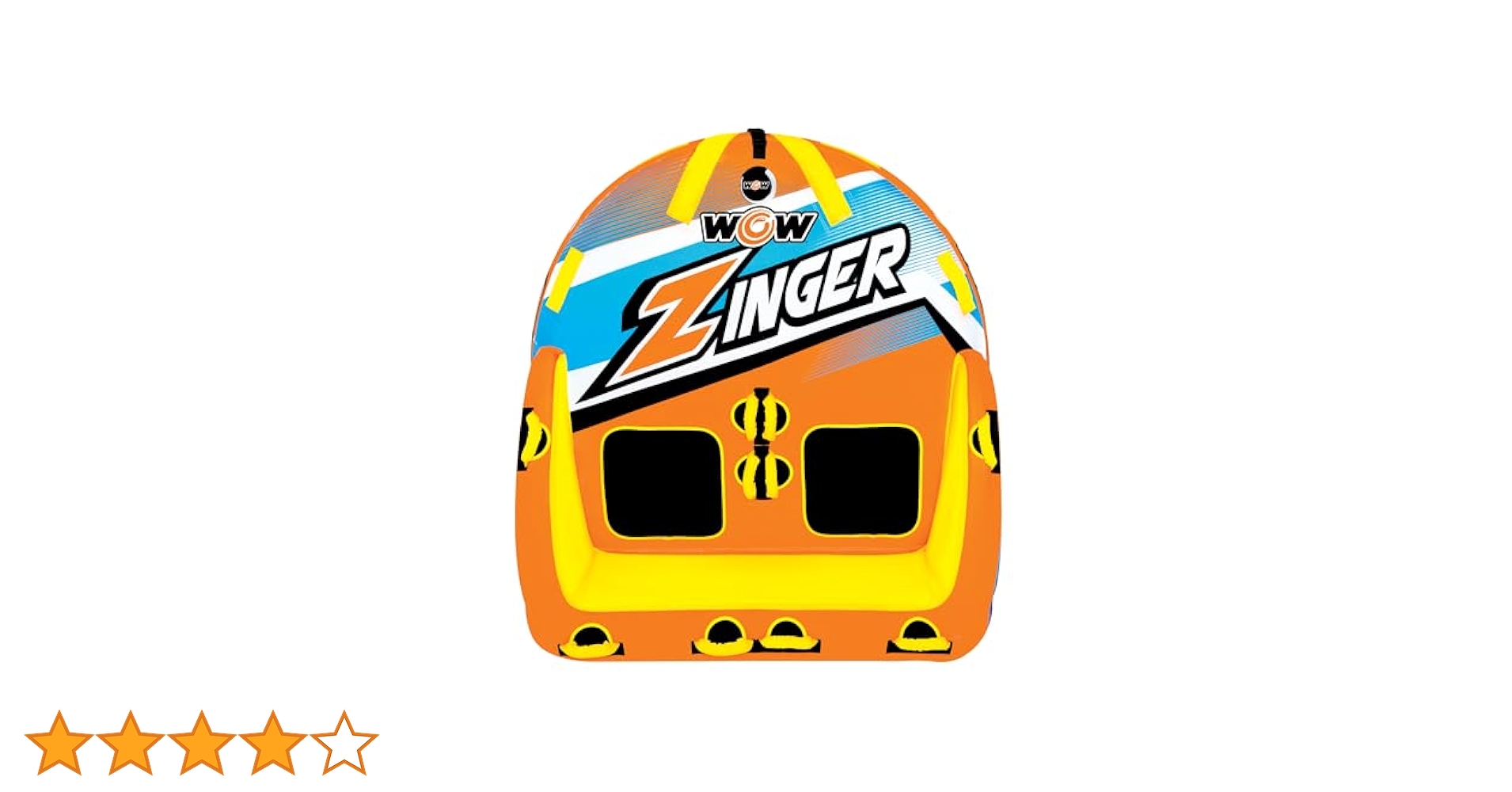 76‐⑲DWE Fun With Words/Fun andAdventures WOW Sports - Max Vibes Inflatable Towable Tube - 1-3 Rider